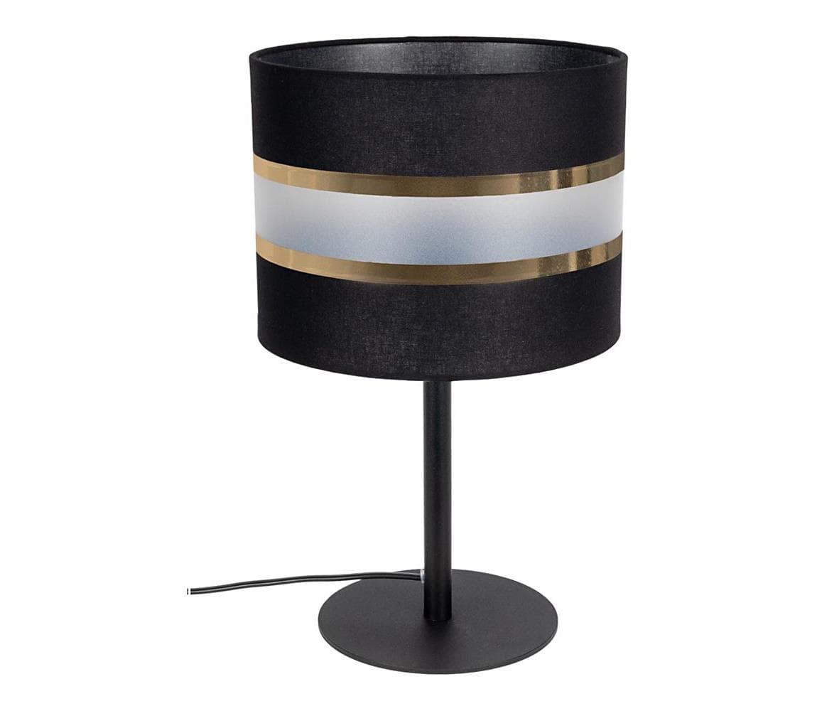 Stolná lampa CORAL 1xE27/60W/230V čierna 0433 1