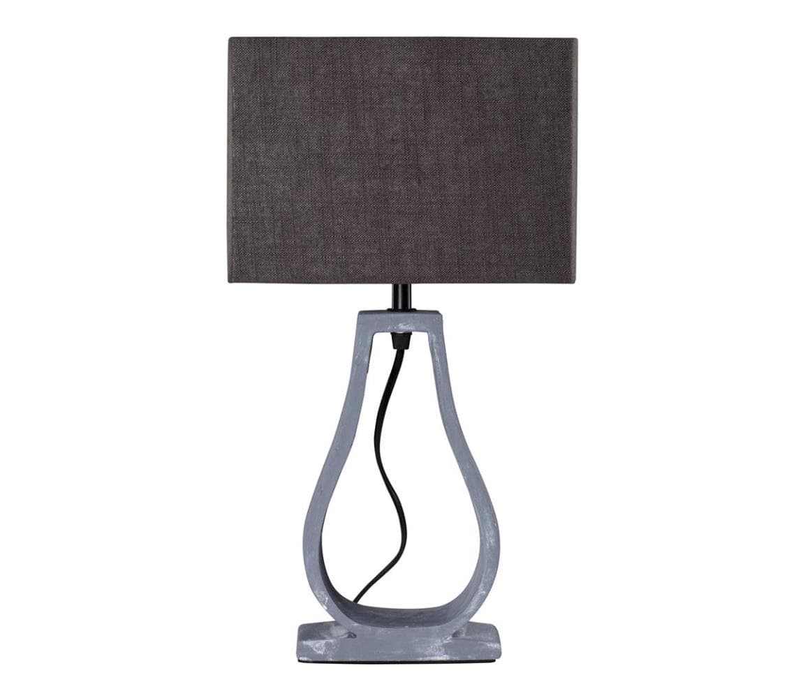 Stolná lampa FEMO 1xE14/40W/230V šedá/hnedá 41-79985 1