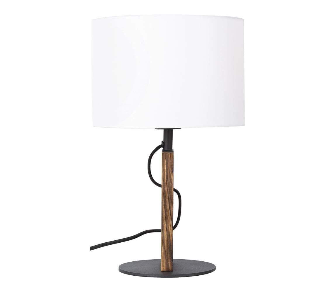 Stolná lampa PINUS 1xE27/40W/230V biela/drevo 5164005623 1
