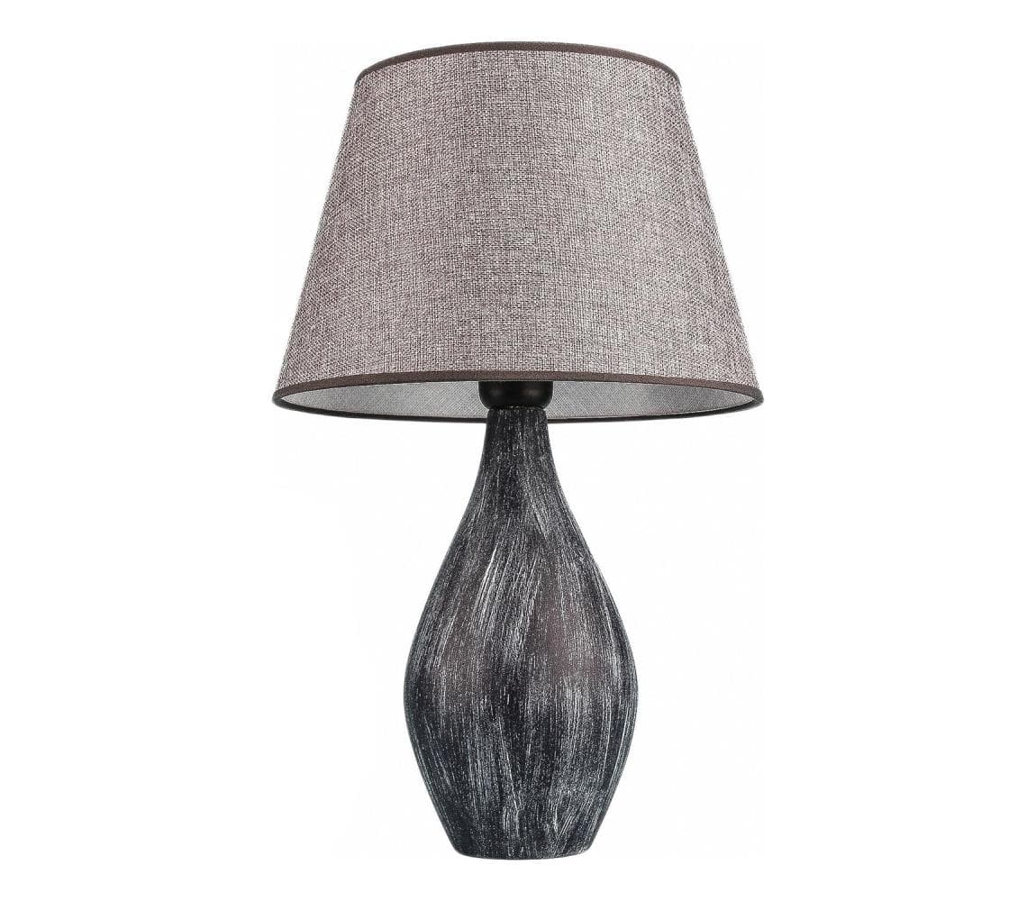Stolná lampa RAMZES 1xE27/40W/230V šedá 687HMY2399 1
