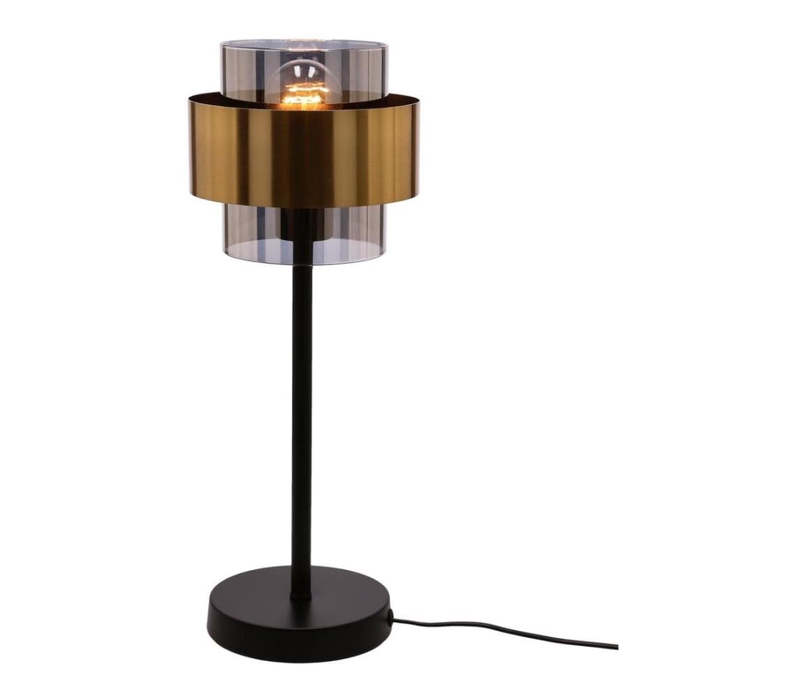 Stolná lampa SPIEGA 1xE27/60W/230V zlatá/čierna 41-09531 1