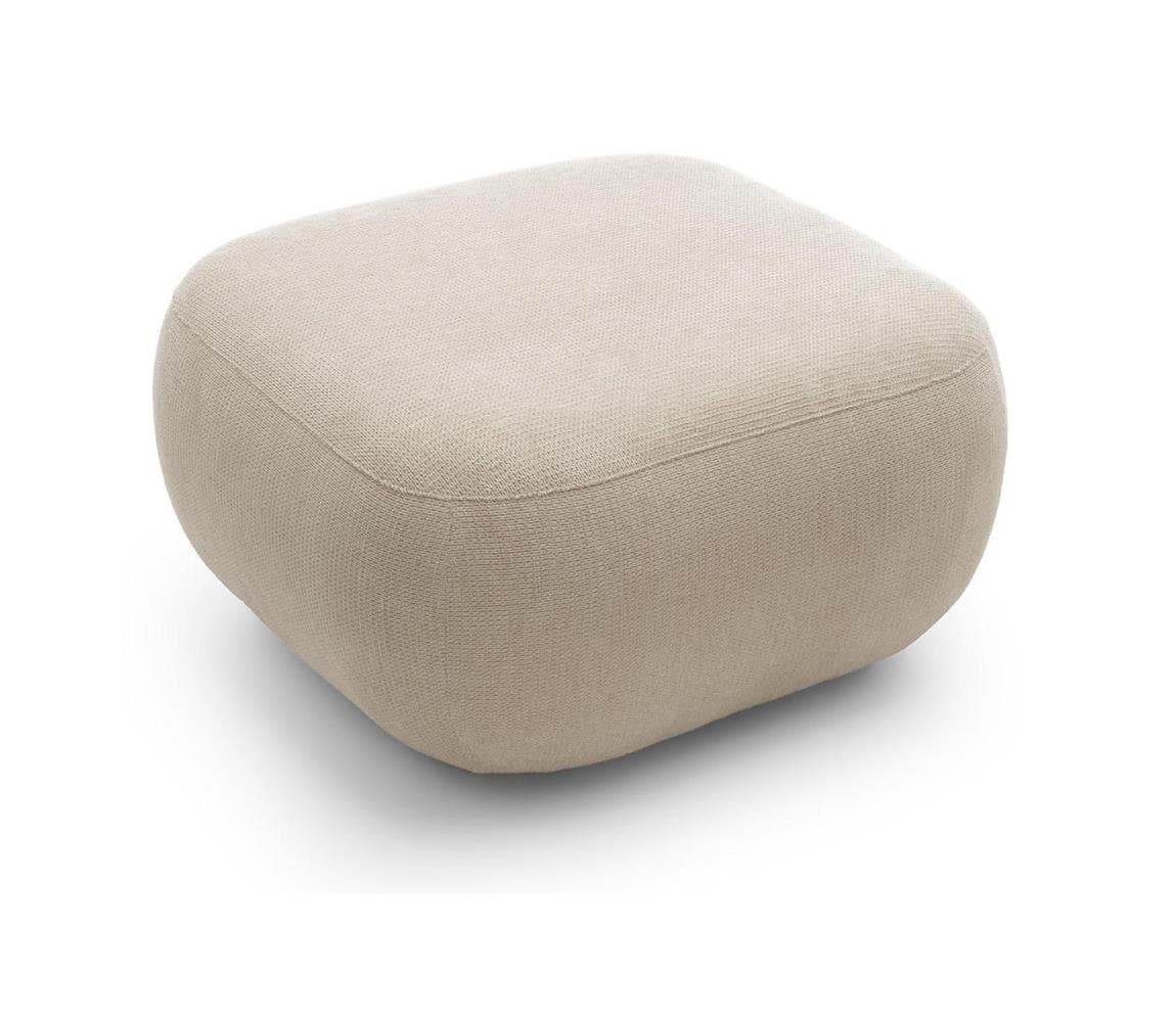Taburet OLBIA 75x75 cm béžový 8590828986072 1