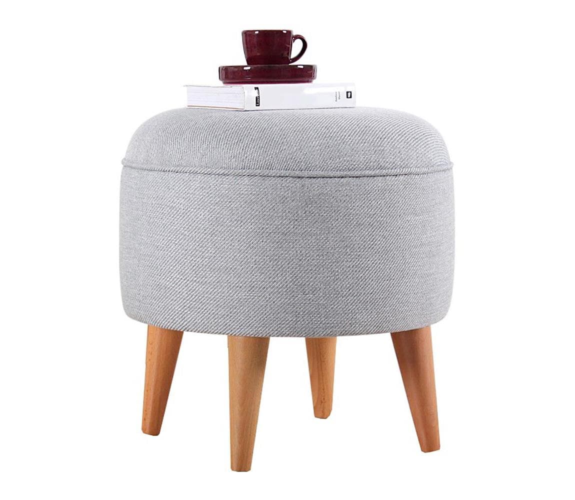 Taburet PIXI, priemer 40 cm, sivý 209FLF1351 1