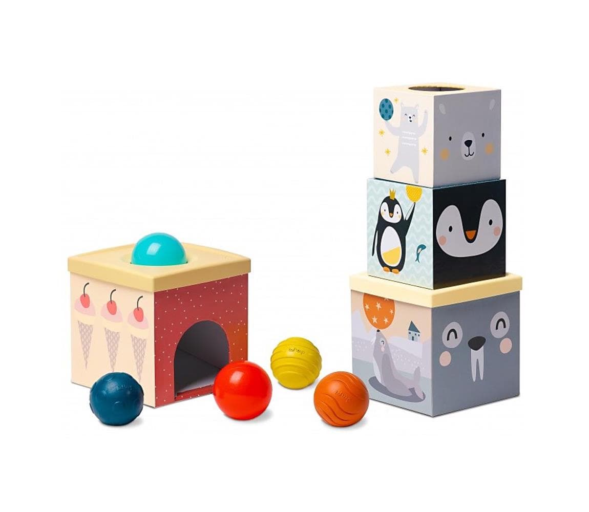 Taf Toys sada kociek a loptičiek Severný pól TAF12735 1