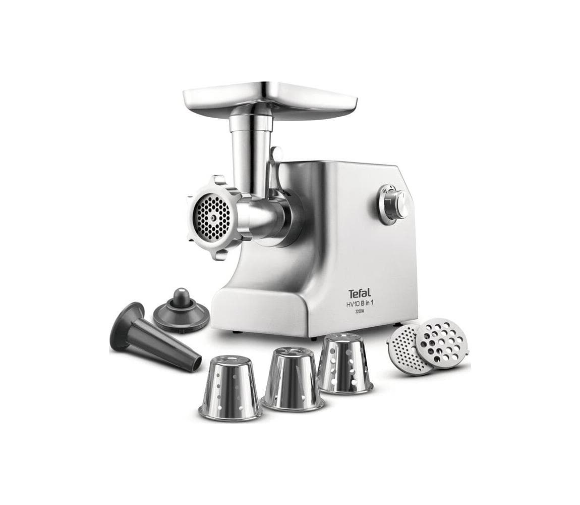 Tefal - Mlynček na mäso 8v1 2200W/230V strieborná NE858D38 1