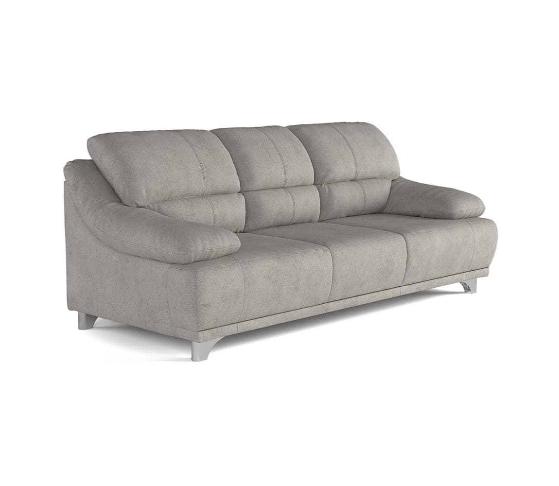 Trojmiestna pohovka RIMINI svetlosivá M321300  MARANELLO 3ER SOFA 1
