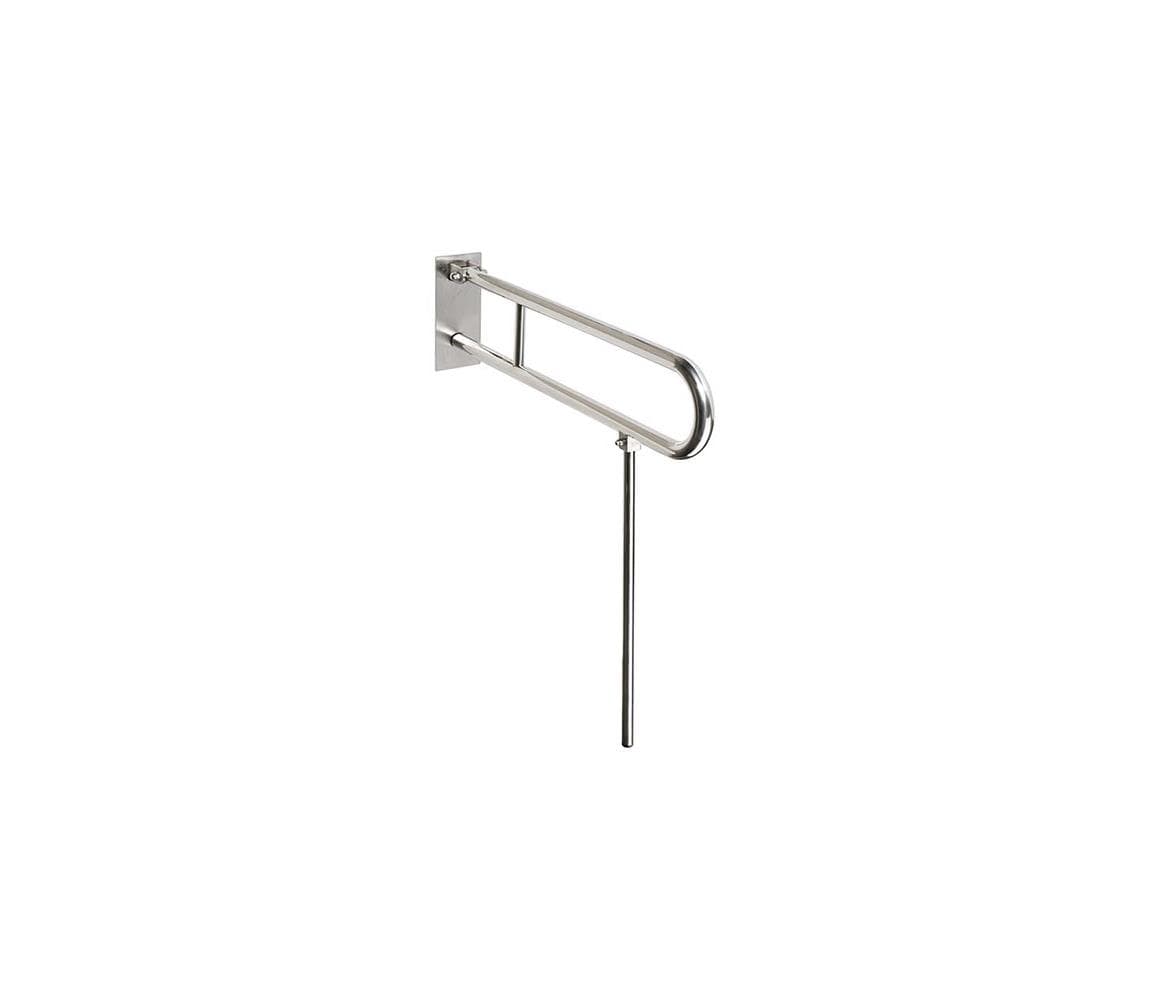 BEMETA Úchyt 10x25 cm z nerezovej ocele, strieborný 301307071N 1
