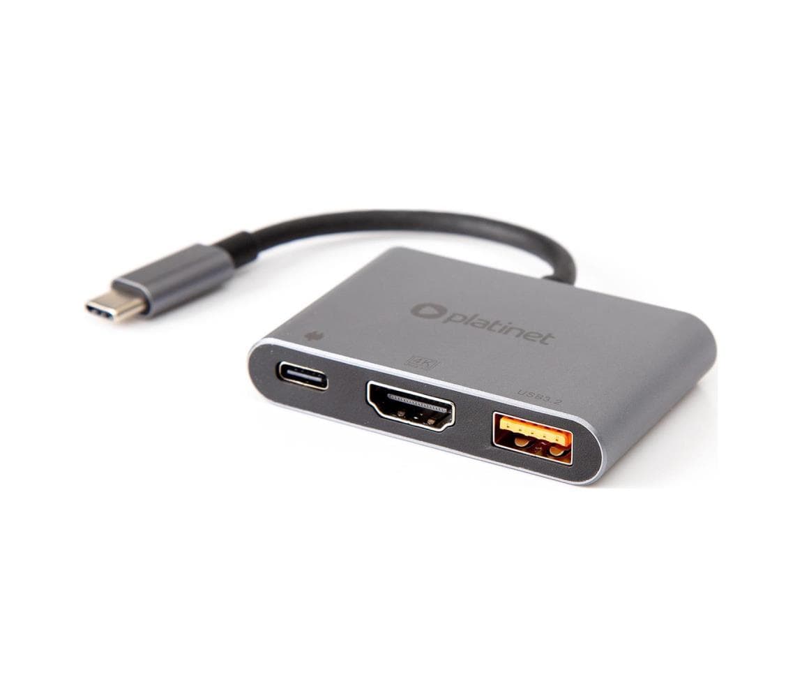 USB hub 3v1 100W HDMI 4K PMH9991T 1
