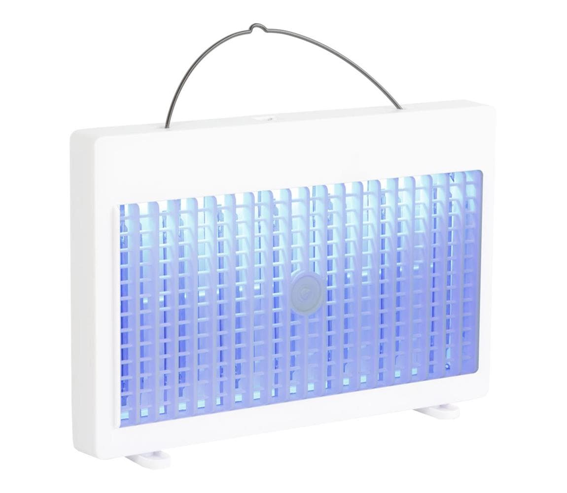 UV Nabíjací lapač hmyzu 1200 mAh/5V biely 55619WH 1