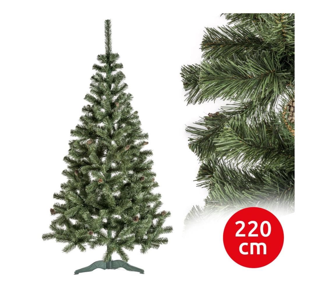 Vianočný stromček CONE 220 cm jedľa 5902280050476 1