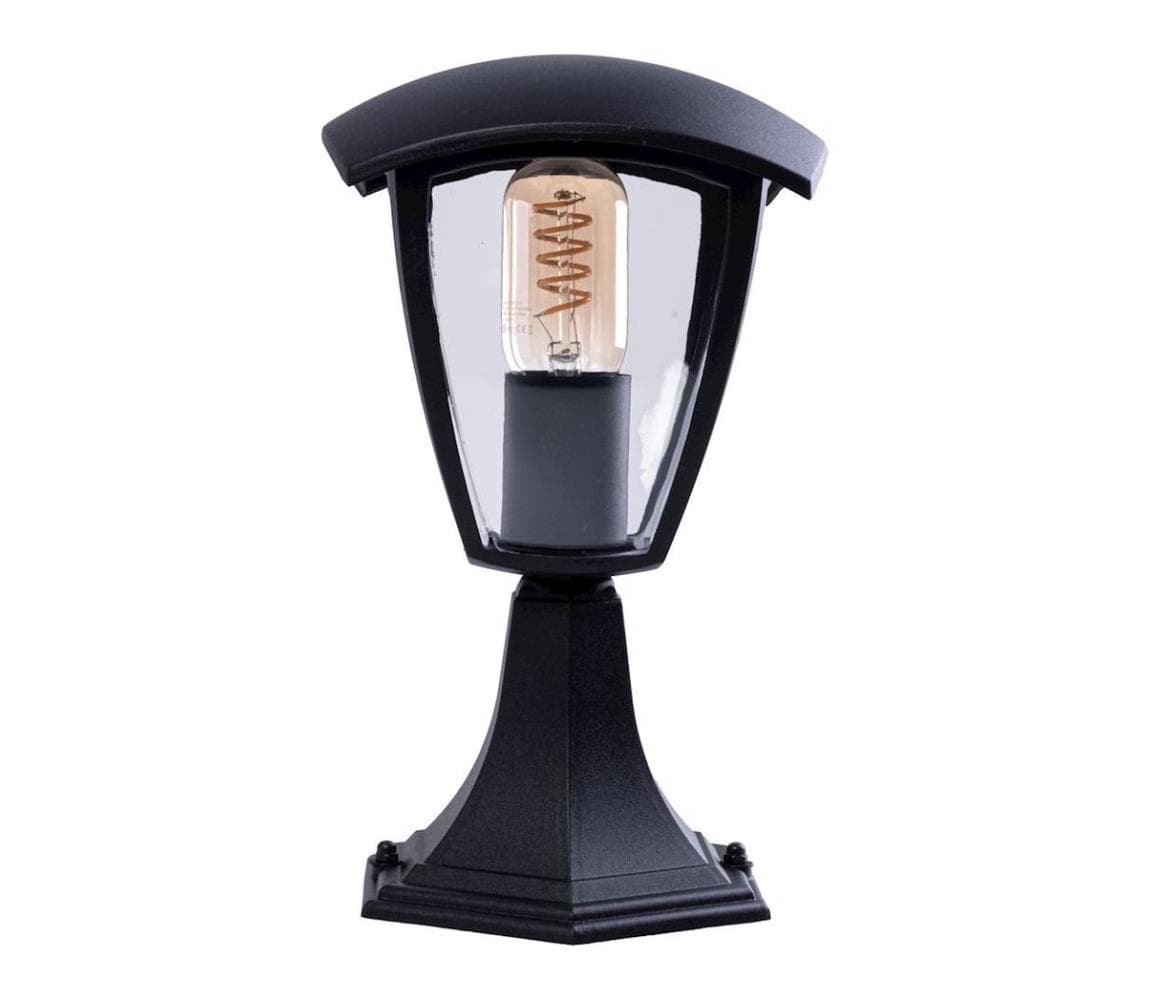 Vonkajšia lampa FOX 1xE27/40W/230V IP44 čierna EKO3551 1