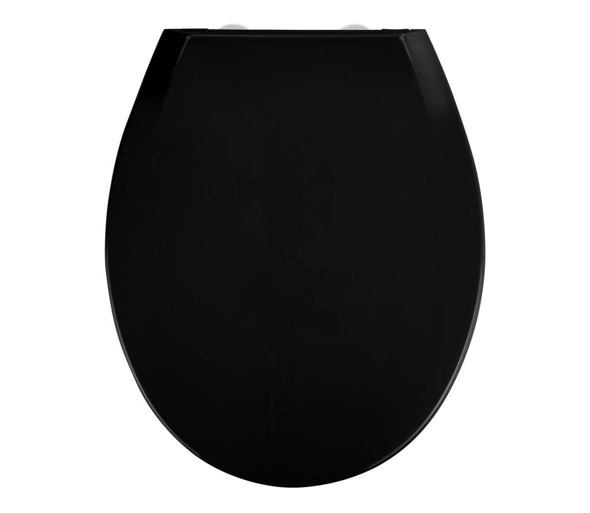 WENKO 23443100 - WC sedadlo KOS 44x37 cm čierna 23443100 1