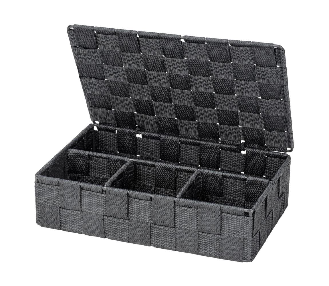 WENKO 24223100 - Kôš ADRIA 26x17 cm sivá/antracit 24223100 1