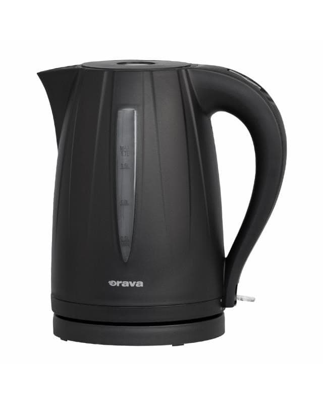 Orava VK-3727 rýchlovarná kanvica, 1850-2200 W, 1.7 l, automatické vypnutie, čierna