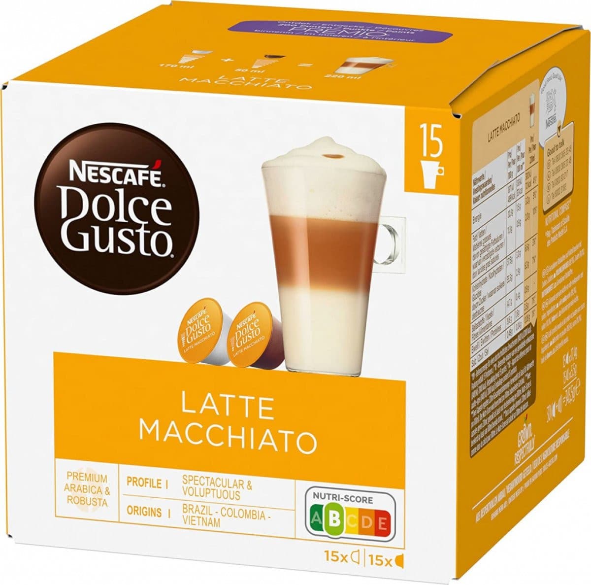DOLCE G.LATTÉ MACCH. KAPSULE 30KS NESCAFÉ 1