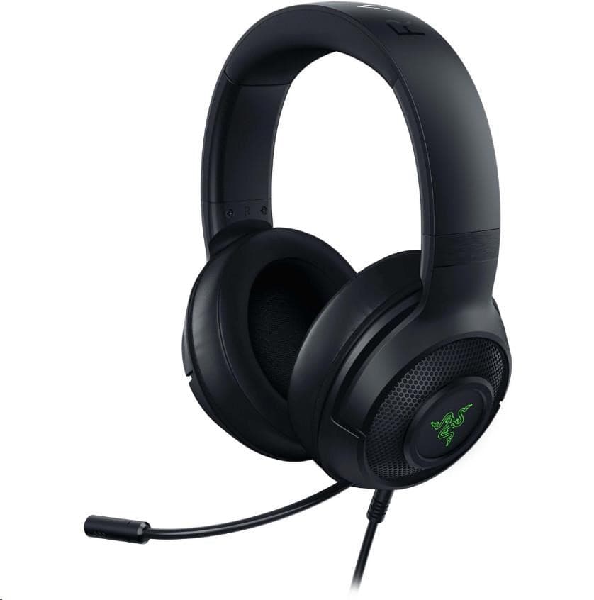 RAZER slúchadlá Kraken V3 X, USB, RGB, čierna 1