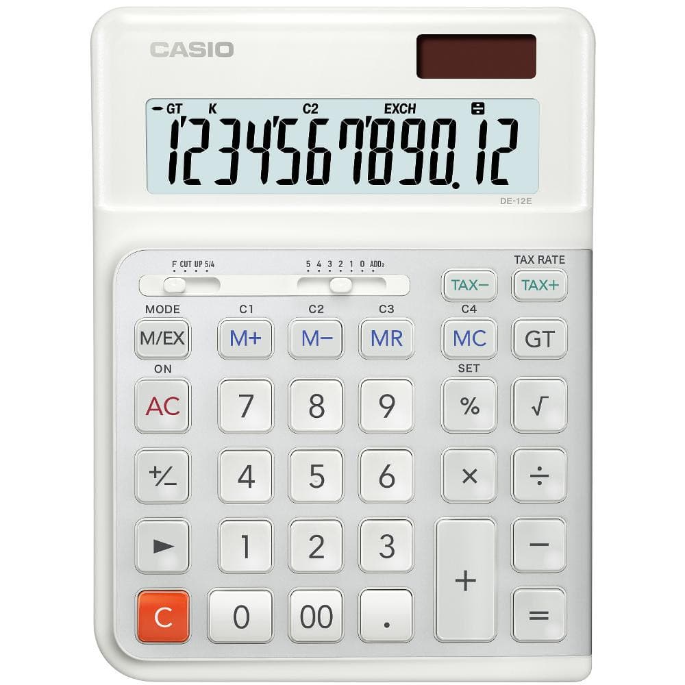 DE 12 E ERG0 CASIO 1