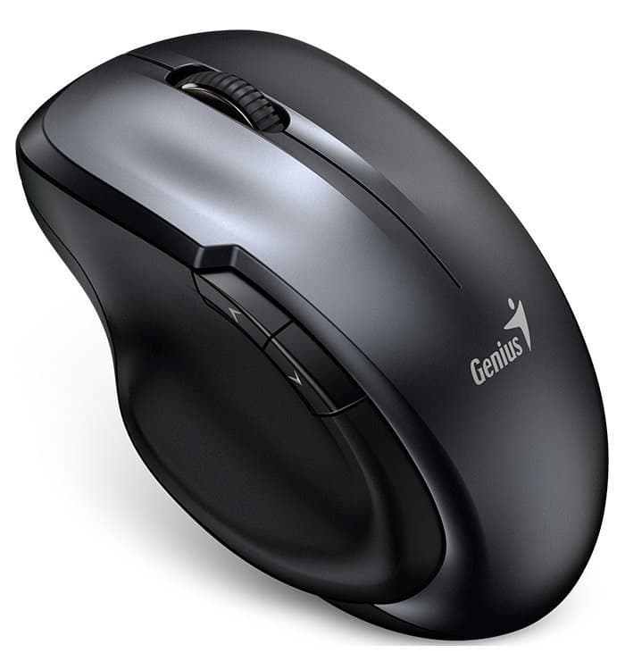 GENIUS myš Ergo 8200S/ 1200 dpi/ bezdrôtová/ Iron grey/ 5-tlačítková 1