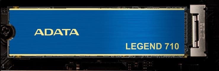 ADATA SSD 1TB LEGEND 710 PCI Gen3x4 M.2 2280 (R:2400/ W:1800MB/s) 1