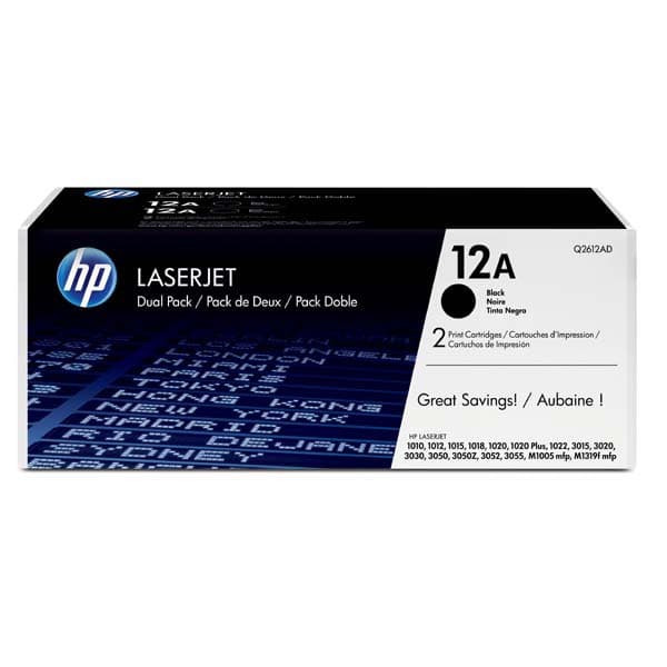 HP Q2612AD - originálny 2ks 1