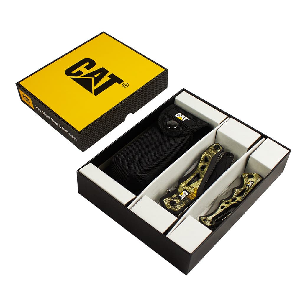 Caterpillar Darčeková multifunkčná sada, nôž a multitool CT240358 1