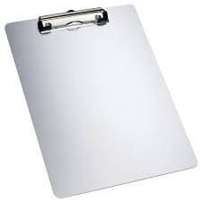 Písacia podložka A5 jednodoska s klipom Standard šedá 1