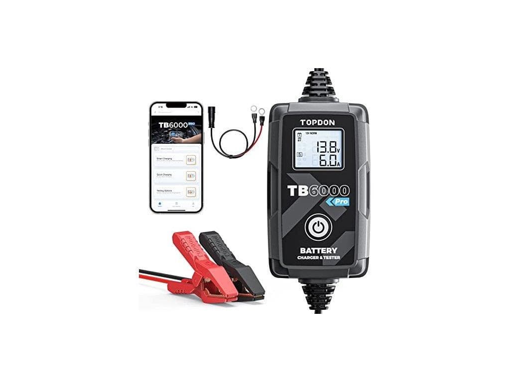 TOPDON nabíjačka a tester autobatérie TB6000 PRO 1