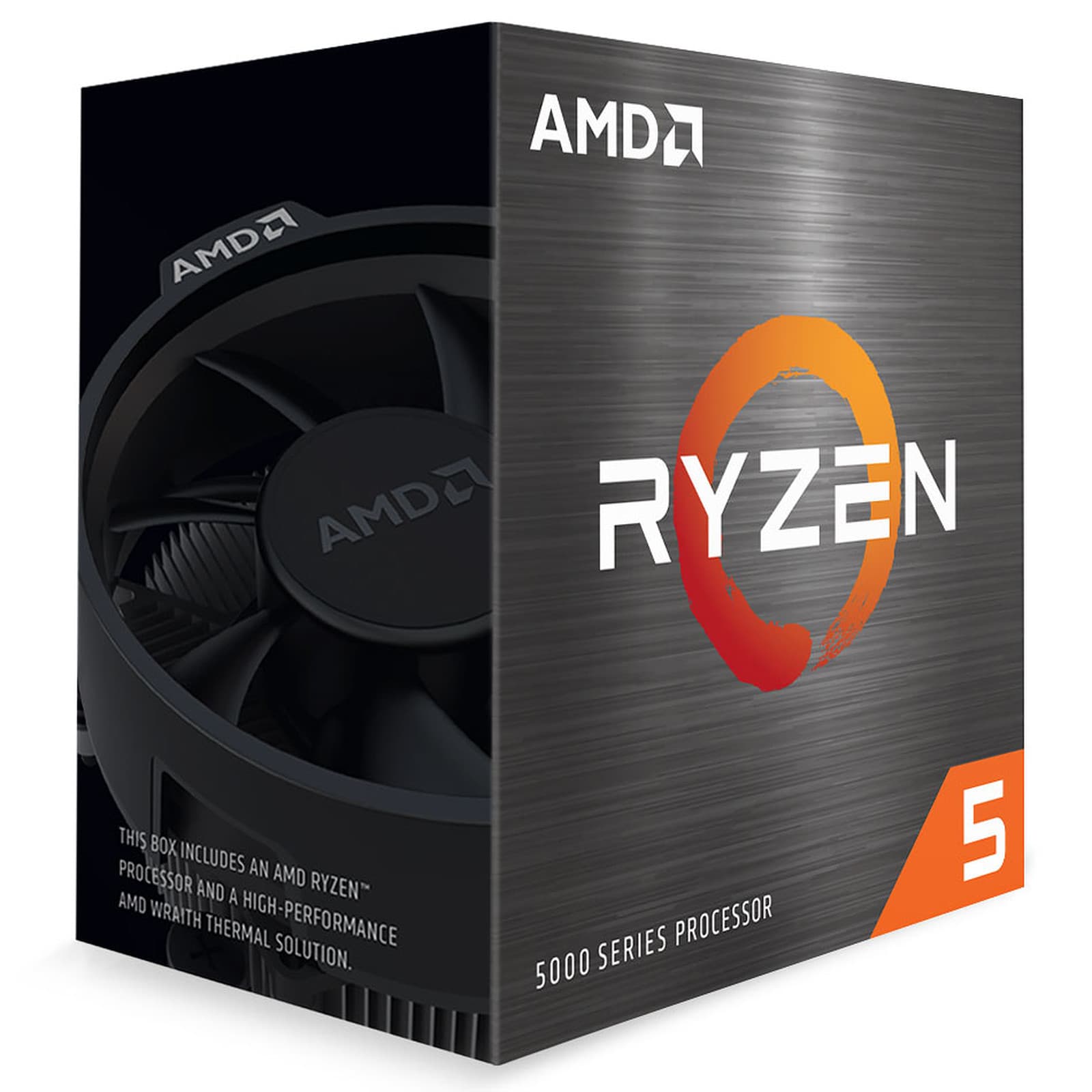 AMD cpu Ryzen 5 5500 AM4 Box (6core, 12x vlákno, 3.6GHz / 4.2GHz, 16MB cache, 65W) s chladičom Wraith Stealth 1