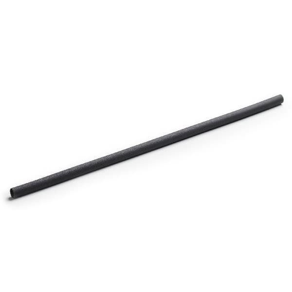 EURO STRAWS - Prírodná minerálna slamka Cocktail 5x140mm, Charcoal Black, 250ks