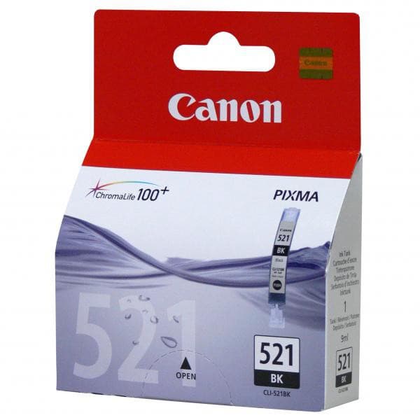 CANON CLI-521 BK - originálny 1