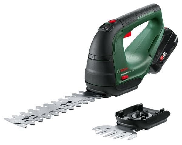 BOSCH AdvancedShear 18V-10, súprava akumulátorových nožníc na kríky a na trávu, 18 V, dĺžka 20 cm 1