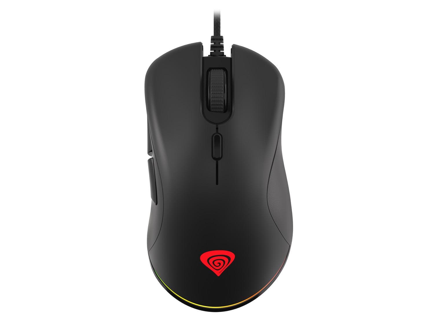 Genesis herná optická myš KRYPTON 200/RGB/6400 DPI/Herná/Optická/6 000 DPI/Drôtová USB/Čierna 1
