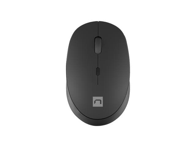 Natec optická myš HARRIER 2/1600 DPI/Kancelárska/Optická/1 600 DPI/Bezdrôtová Bluetooth/Čierna