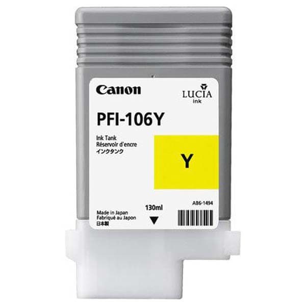 CANON PFI-106 Y - originálny 1