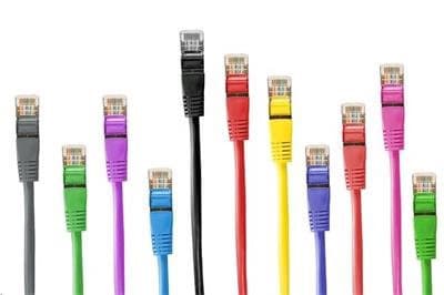 GEMBIRD Patch kábel CABLEXPERT c5e UTP 0 25m YELLOW