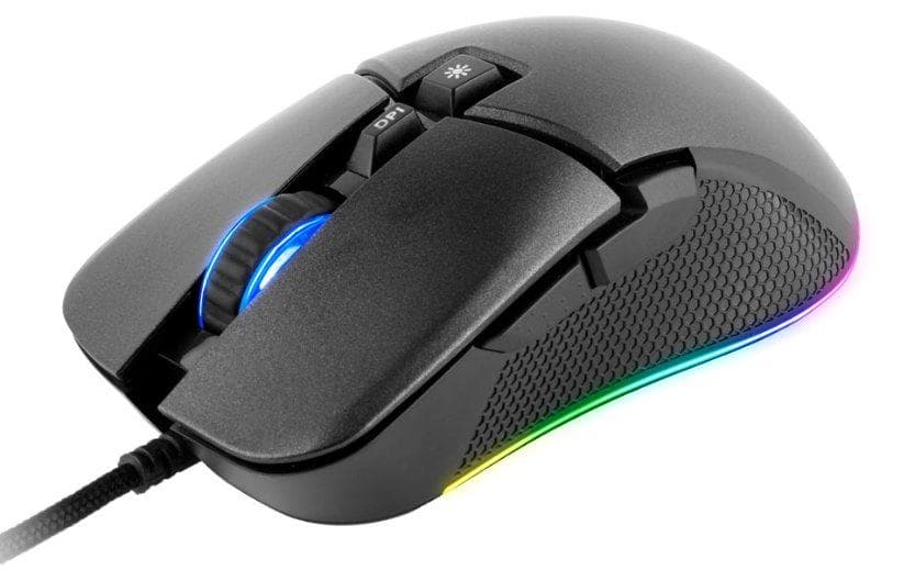 C-TECH herná myš Dawn (GM-24L), casual gaming, 6400 DPI, RGB podsvietenie, USB 1