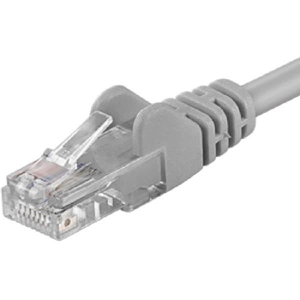 PremiumCord Patch kábel UTP RJ45-RJ45 CAT6 20m šedá 1