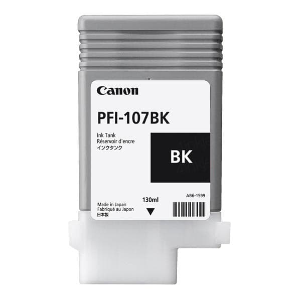 CANON PFI-107 BK - originálny 1