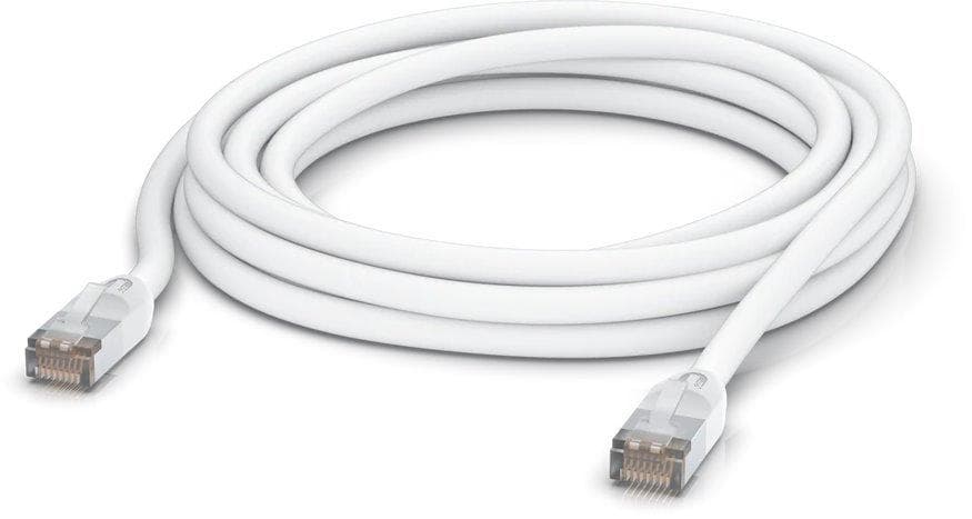 Ubiquiti UACC-Cable-Patch-Outdoor-5M-W, Vonkajší UniFi patch kábel, 5m, Cat5e, biely 1