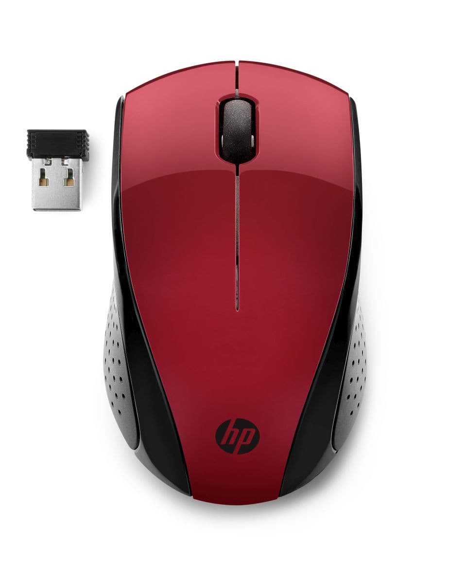 HP 220 - bezdrôtová myš - červená 1