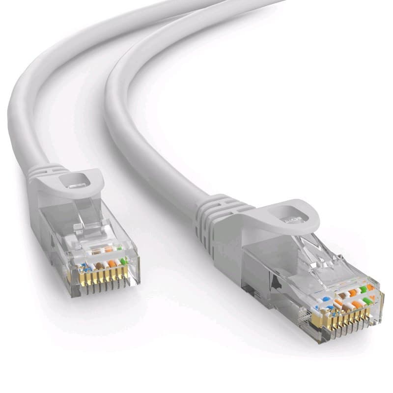C-TECH Kábel patchcord Cat6e, UTP, sivý, 0,25m 1