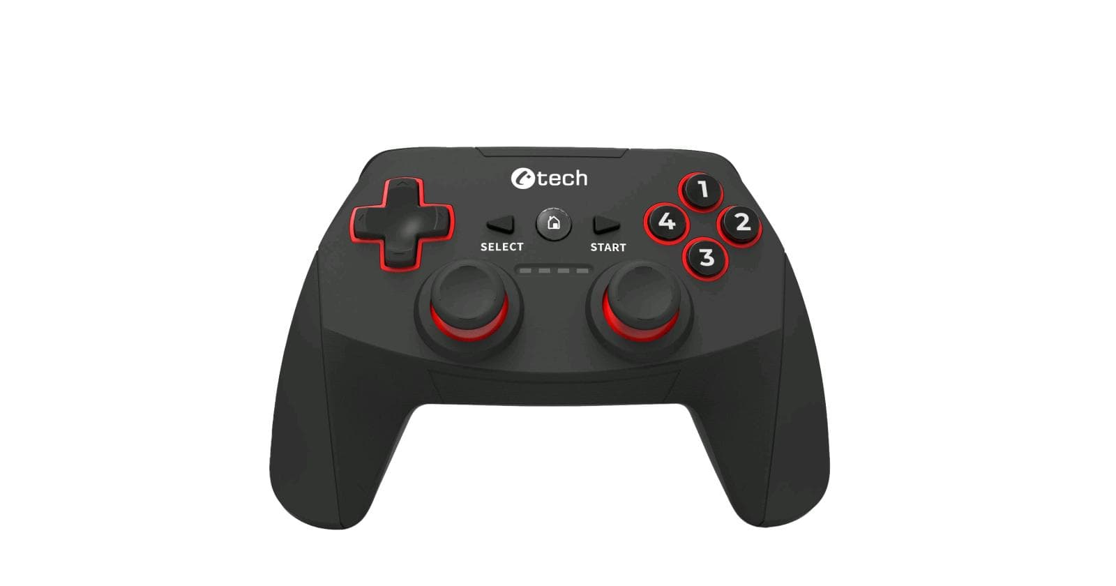 Gamepad C-TECH Khort pre PC/PS3/Android, 2x analóg, X-input, vibračný, bezdrôtový, USB 1