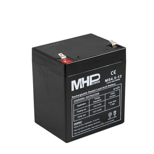 Pb akumulátor MHPower VRLA AGM 12V/4,5Ah (MS4.5-12 1
