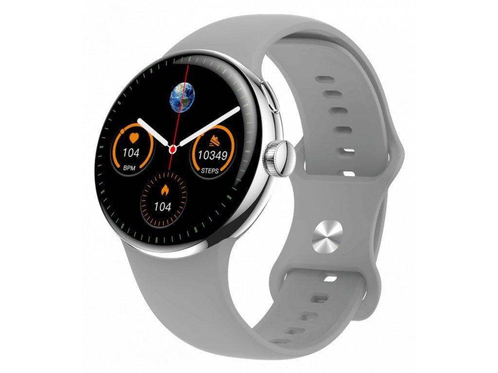 CARNEO Matrixx HR+/45mm/Silver/Šport Band/Silver 1