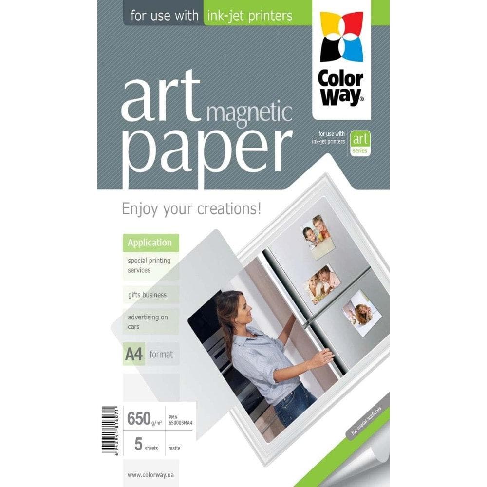 Fotopapier ART Matte A4 5 ks COLORWAY 1