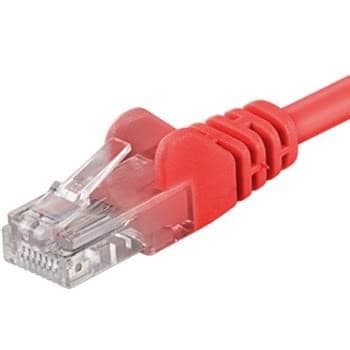 PremiumCord Patch kábel UTP RJ45-RJ45 CAT6 2m červená 1
