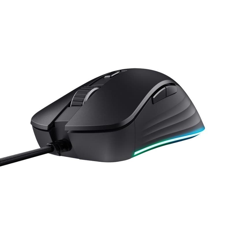 TRUST herná myš GXT 924 YBAR+ Gaming Mouse, optická, USB, čierna