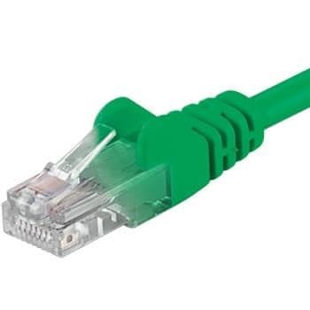 PremiumCord Patch kábel UTP RJ45-RJ45 CAT6 3m zelená 1