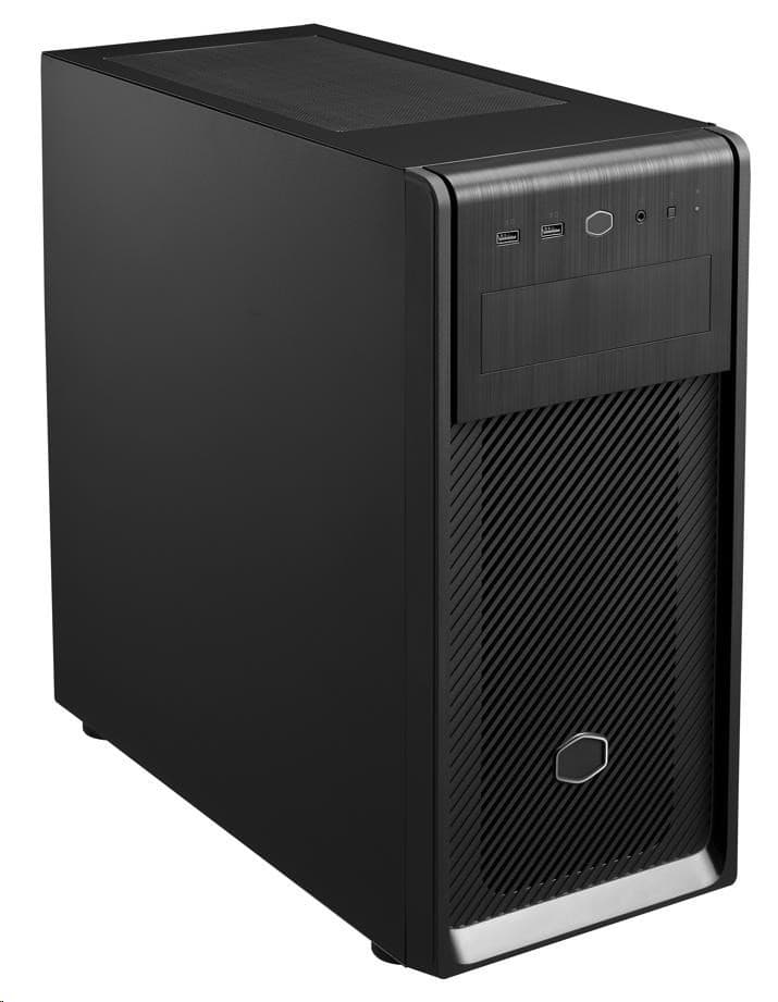 Cooler Master case Elite 500 ODD, ATX, 1x 120mm Fan, Čierna 1
