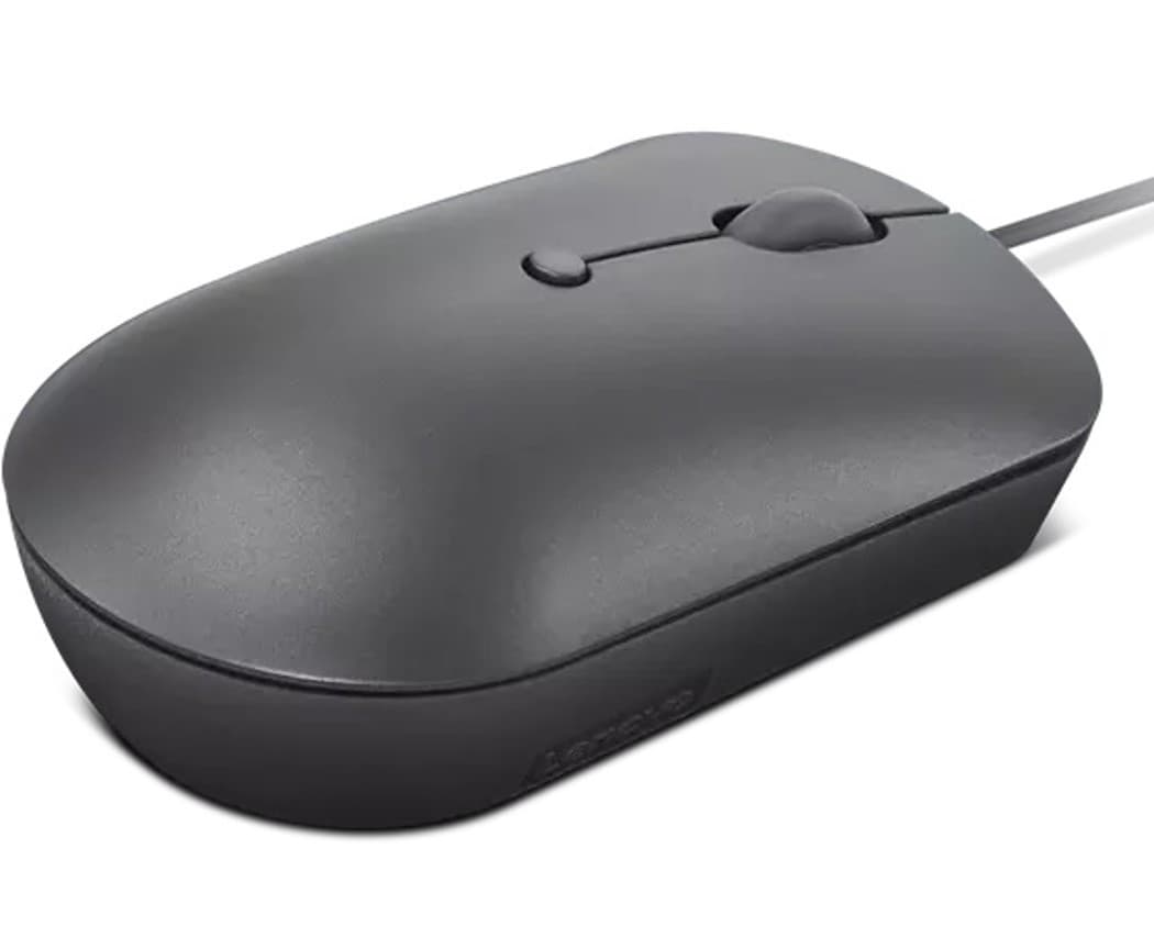 Lenovo myš CONS 540 USB-C káblová kompaktná - šedá (Storm Grey) 1